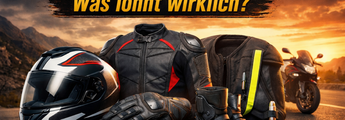 Motorrad Ausrüstung erklärt - Was lohnt sich wirklich?