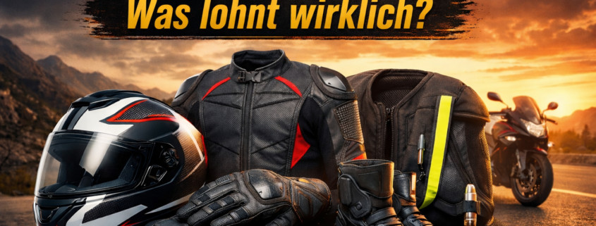 Motorrad Ausrüstung erklärt - Was lohnt sich wirklich?