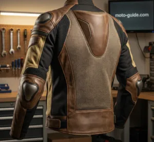 Motorcycle gear: materials, armour and safety seams working together