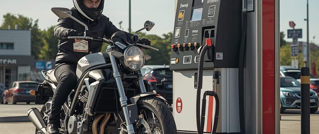 Motorrad Durchschnittsverbrauch ermitteln und reduzieren