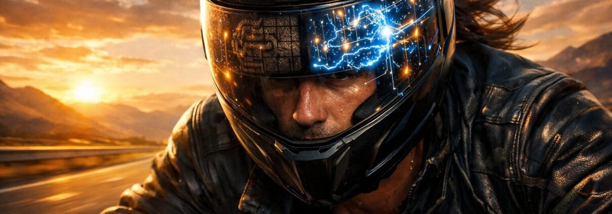 Wenn Du - trotz Pause - auf dem Motorrad müde bist!