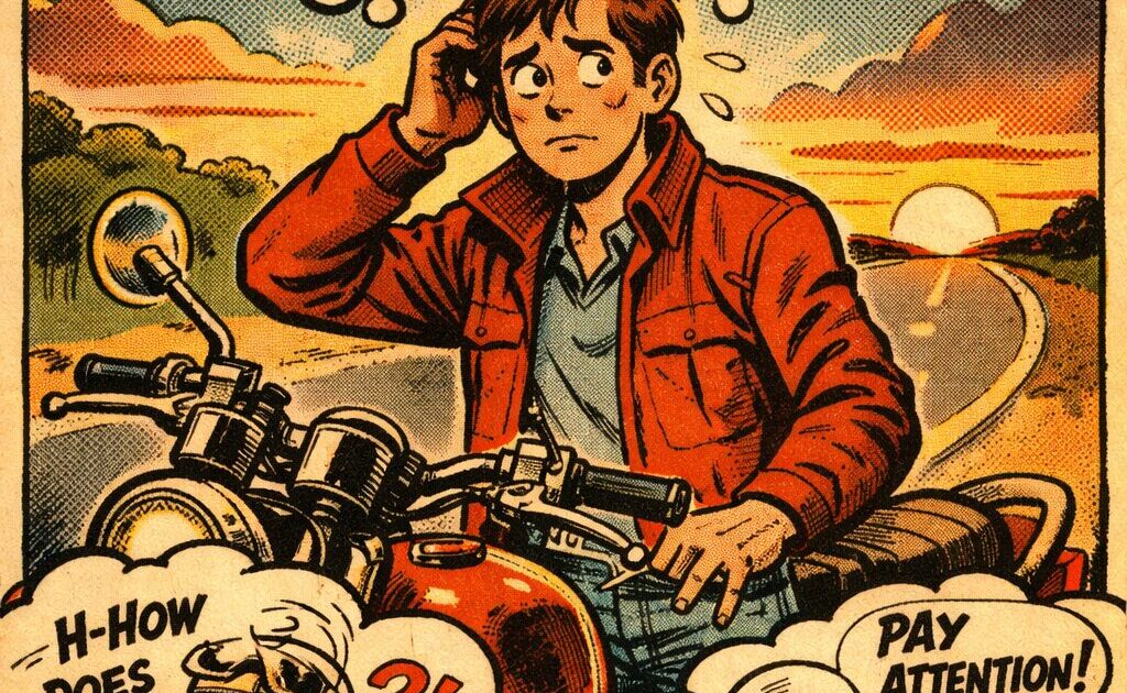 Motorrad fahren für Anfänger - Sorgen und Ängste verstehen und bestehen