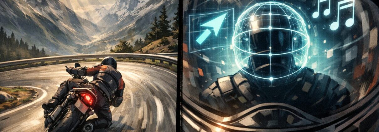 Motorrad - Kommunikationssystem - Blueetooth und Mesh -Alles was Du wissen möchtest.