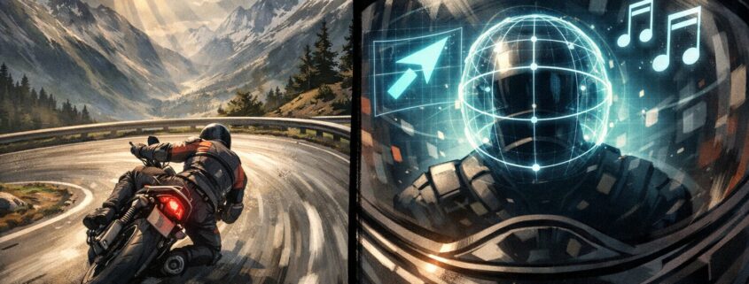 Motorrad - Kommunikationssystem - Blueetooth und Mesh -Alles was Du wissen möchtest.