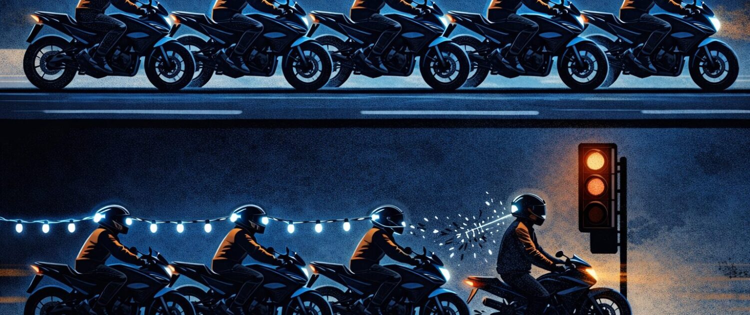 Mesh Kommunikation auf der Motorradtour - So verlierst Du nicht mehr die Verbindung