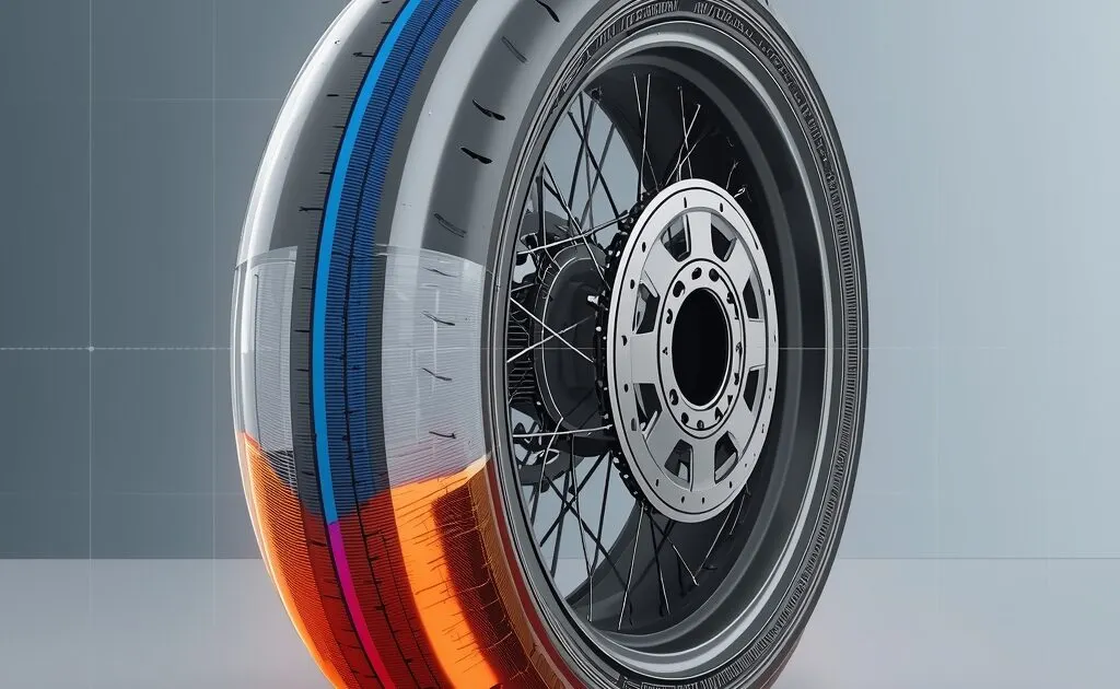 Motorcycle tyres: construction of a modern tyre